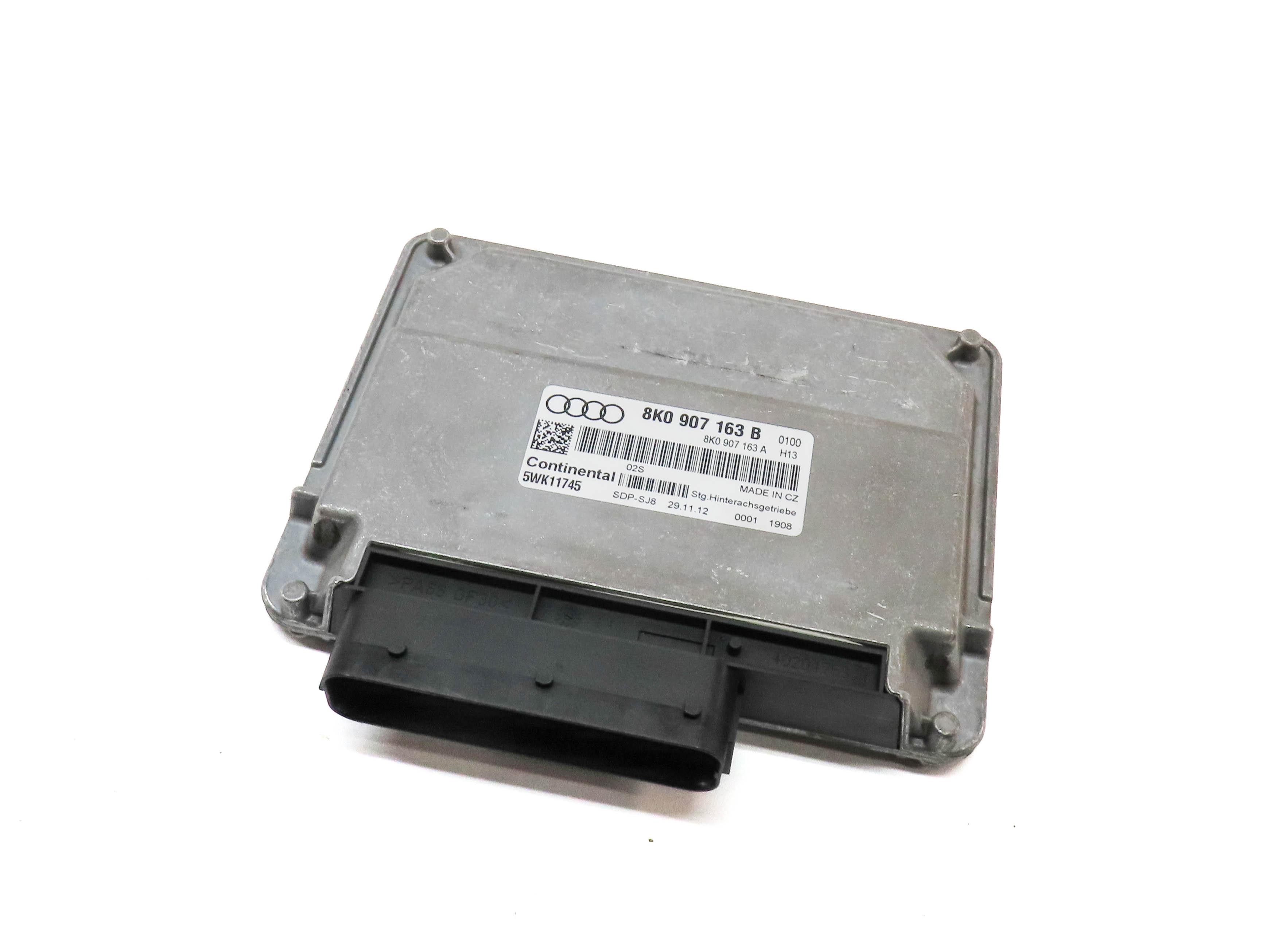 2013 AUDI S4 (B8 8K) REAR DIFFERENTIAL CARRIER CONTROL MODULE — exact item pictured